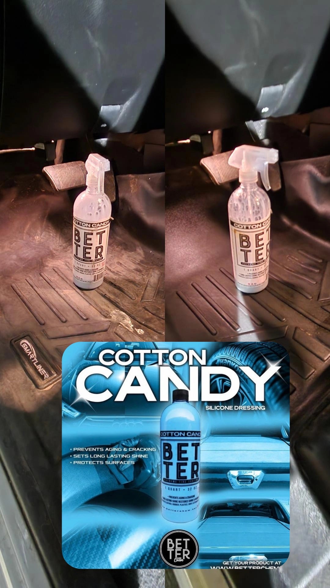 BETTER: Cotton Candy Extreme Tire & Surface Coating (32oz)