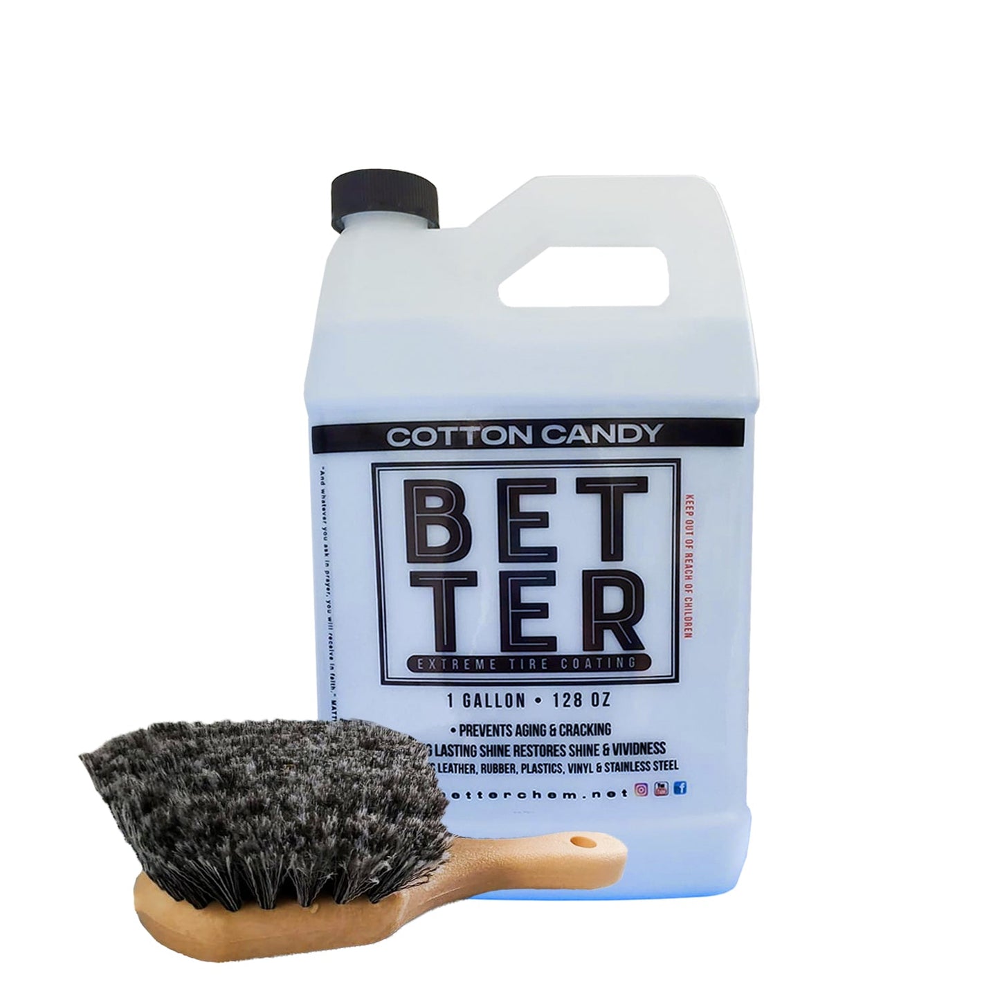 BETTER Chem: Cotton Candy Extreme Tire & Surface Coating (1 Gallon)